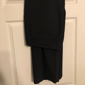 Black suit pants